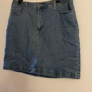 Lee denim mini skirt